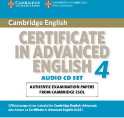 Updated camb.cert.advanced english audio cd 4
