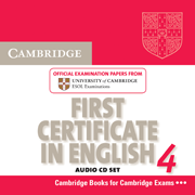 Cambridge first certificate in english 4 for exam audio cd 2