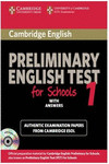 (10).CAMBRIDGE PET FOR SCHOOLS 1.(SELF STUDY:ST+KEY+2CDS)