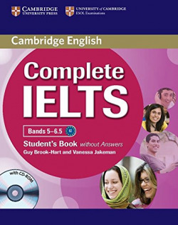 Complete ielts bands 5-6.5 students-key+cd b2