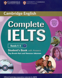 Complete ielts bands 4-5 st+key+cd+class b1