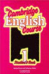 CAMBRIDGE ENG.COURSE 1.ST