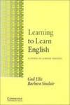 LEANING TO LEARN ENGLISH:COURSE IN LEARNER TRAINING (EAP)