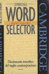 WORD SELECTOR."(CARTONE)