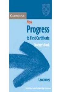 NEW PROGRESS TO FIRST CERTIFICATE.TCH