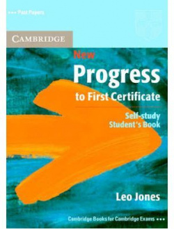 N.PROGRESS TO FIRST CERT.SELF STUDY ST.