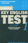 (1.ST+KEY).CAMB.KEY ENGLISH TESTS (KET)