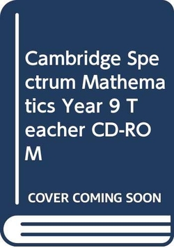 Camb Spectrum Maths Yr 9 Tch Cd Cm