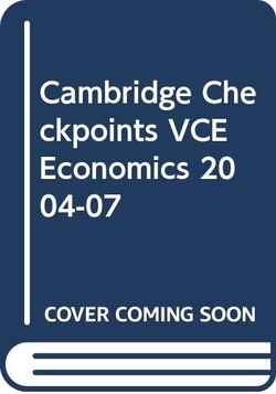 Checkpts Vce Economics 2004/05 Pb