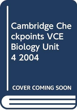 Checkpts Vce Biology Unit 4 2004 Pb