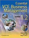 Ess Vce Bus Manag Units 1&2 With Cd W