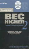 CAMB.BEC HIGHER 2.ST (+CD+KEY) (EXAMINATION ESOL)