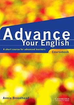 ADVANCE YOUR ENGLISH.ST