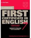 7.ST+KEY/CAMBRIDGE FIRST CERTIFICATE IN ENGLISH