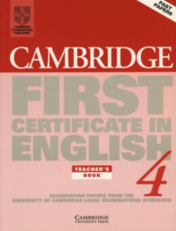 4.TCHS./CAMB.FIRST CERTIFICATE ENGLISH 4.TEACHERS