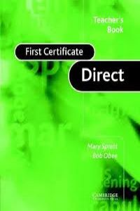 FIRST CERTIFICATE DIRECT.TCH