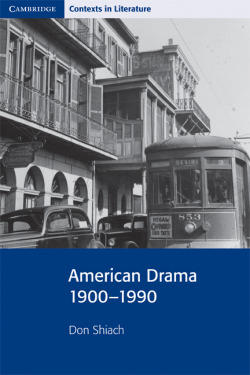 American Drama 1900-1990 Ocr Pb