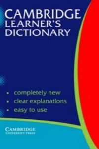 CAMBRIDGE LEARNER'S DICTIONARY.RUSTICA