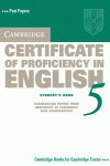 (5.ST).CAMB.CERTIFICATE PROFICIENCY ENGLISH