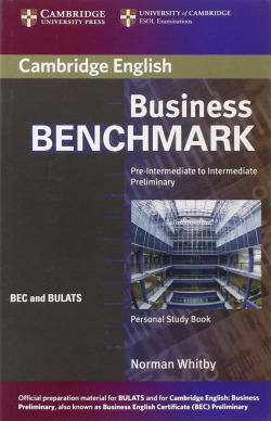 BUS.BENCHMARK PRE-INTER.BEC & BUL (PERSONAL ST)