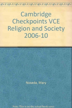Checkpts Vce Religion & Soc 2006-09 Pb