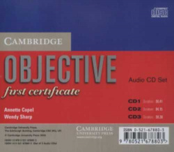ANT/O BJECTIVE F IRST C ERTIFICATE.(CLASS.CD) SET