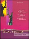 Camb Legal Studies Tch Cd-Rom Cm