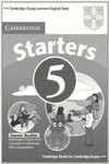 STARTERS 5 (ANSWER KEY) (CAMBRIDGE YOUNG LEARNERS ENG.TESTS)