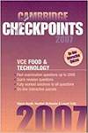 Checkpts Vce Food And Tech 2007 Pb