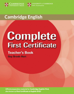 (TCHS).COMPLETE FIRST CERTIFICATE (TEACHER'S) PROFESOR