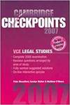Checkpts Vce Legal Studies 2007 Pb