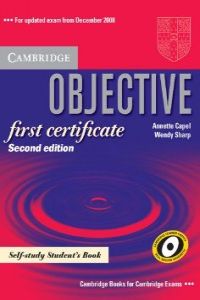 O BJECTIVE F IRST C ERTIF.(SELF-STUDY)
