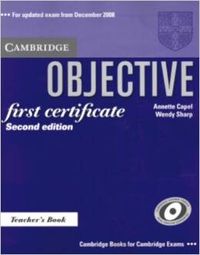 ANT/(TCHS).OBJECTIVE FIRST CERTIFICATE (PROFESOR)2A.ED.