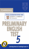 (5.ST-KEY).CAMB.PRELIMINARY ENGLISH TEST.(PET)