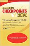 Checkpts Vce Bus Man Units 3&4 2008 Pb