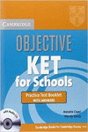 OBJECTIVE KET TEST BOOKLET (+KEY+CD)