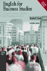 ANT/ENGLISH FOR BUSINESS STUDIES.ST (2ª.ED) CAMTE
