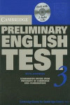 (3.SELF PACK).CAMB.PRELIMINARY ENGLISH TEST.(ST+KEY+CD).PET