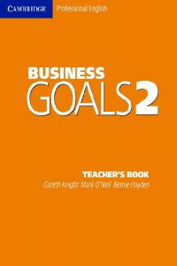 BUSINESS GOALS 2.TEACHER´S BOOK (PROFESOR)