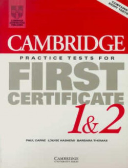 1&2.(ST)/CAMB.PRAC.TESTS FIRST CERTTIFICATE