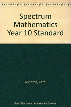 Spectrum Maths Year 10 Standard Pb
