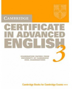 3.ST/CAMB.CERTIFICATE ADVANCED ENGLISH