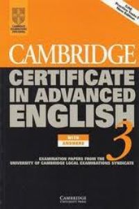 3.ST+KEY/CAMB.CERTIFICATE IN ADVANCED ENGLISH