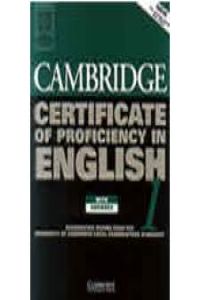 1.(ST+KEY).CAMB.CERTIFICATE PROFICIENCY ENGLISH CAM