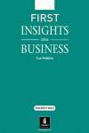 TCHS/ FIRST INSIGHTS INTO BUSINESS.