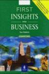 ST/ FIRST INSIGHTS INTO BUSINESS