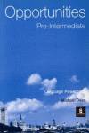 OPPORTUNITIES PRE-INTERM.WORKBOOK (4O.ESO)LANGUAGE POWERBOOK