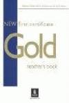 NEW FIRST CERTIFICATE GOLD.TCHS (PROFESOR)