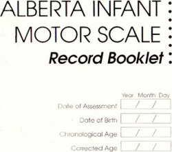 Alberta Infant Motor Scale Score Sheets (AIMS)