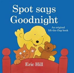(hill)/spot says goodnight.(cartone)